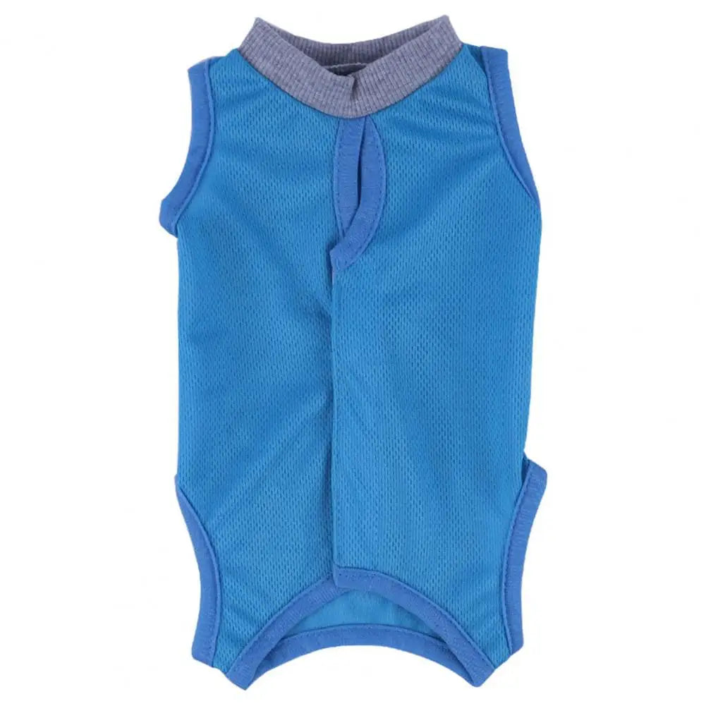 Cat Neutering Suit Comfortable Cat Recovery Suit Adjustable Cat Anti-licking Sterilization Clothes Pet Supplies Body Strap Vest