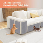 Cat Scratcher Sofa Protector Cats Scratcher Pad Board Protection Trimmable Self-adhesive Carpet Corner Wall DIY Cat Scratch Mat