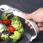 Microwave Splash Cover High Temperature Resistant Microwave Guard Lid Transparent Food Heating Cover Steam Kitchen Accessories