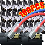 2 Pin Way Plug Wire Cable Snap Connectors Waterproof Electric Wire Double-Wire Plug-In Connector Locking Buckles Cable Clamps