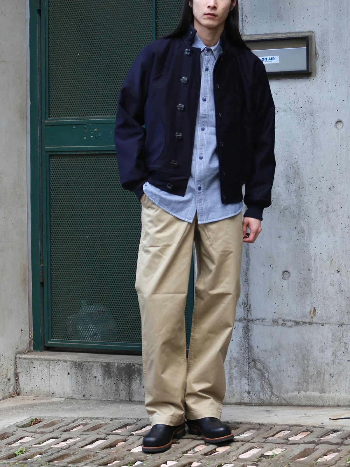 Rugged Bronson Army Chino Trousers 1942 Pattern Khakis Military Style Casual Pants