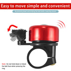 1pc Bicycle Bell Aluminum Alloy MTB Bike Safety Warning Alarm Cycling Handlebar Bell Ring Bicycle Horn Cycling Accessories