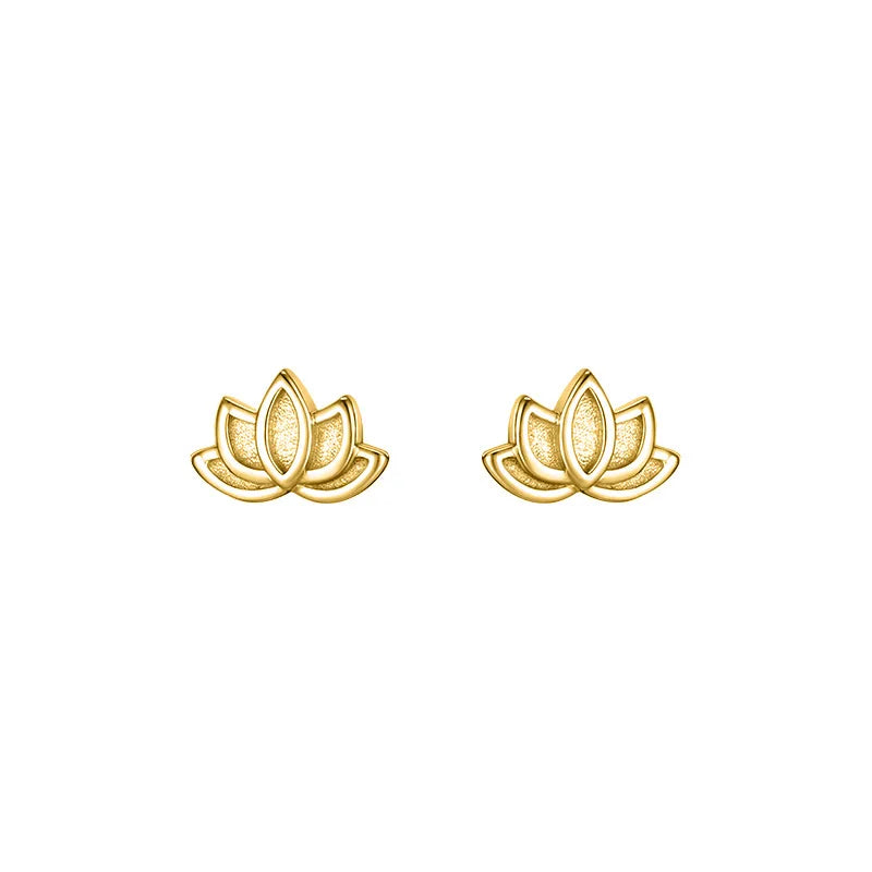 Metal Gold Color Multiple Styles Small Stud Earrings for Women Korean Jewelry Fashion Daily Wear Teen Earrings Jewelry Gift