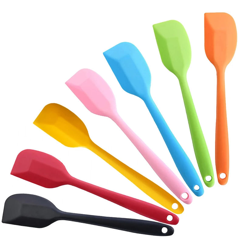 Silicone scraper independent packaging small baking tool food grade cream soft scraper