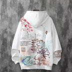 Wholesale DropShipping Anime Hoodies Sweatshirts Chinese Style Black Hoodies Harajuku Oversized Pullovers Sweatshirts CS455