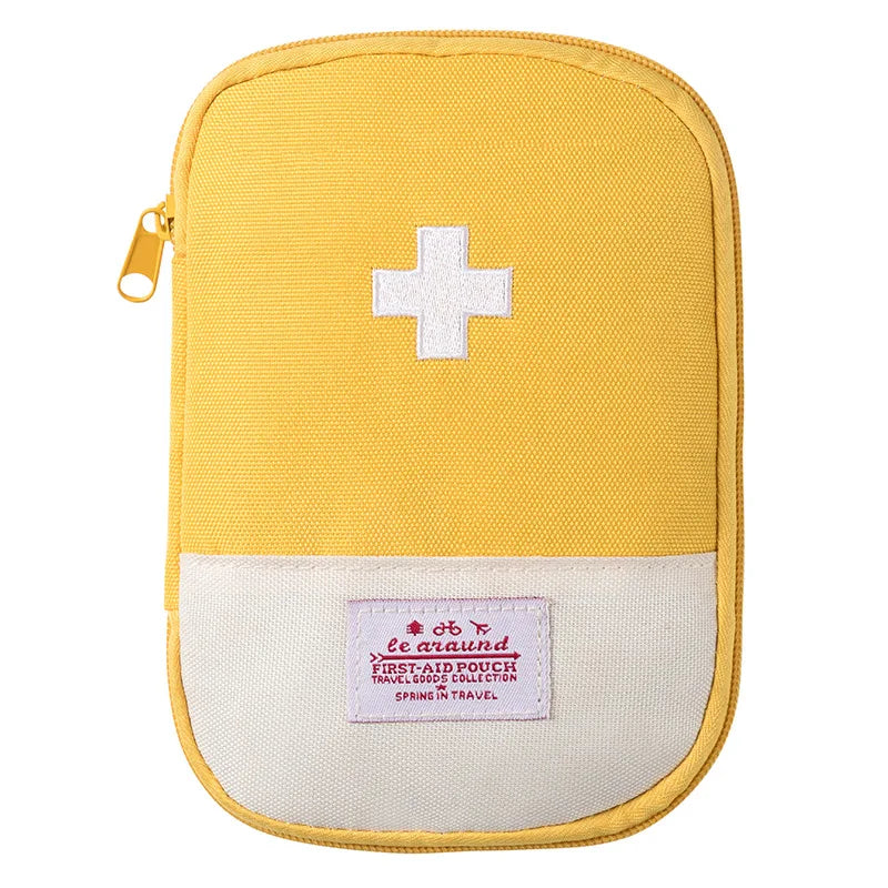 5 colors Mini Portable Travel First Aid Kit - Emergency Medicine Bag Storage Box for Outdoor Camping Survival Pouch medicine org
