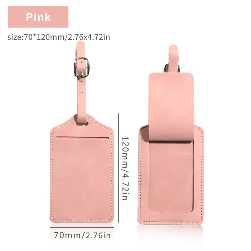 Anti-theft RFID Protection PU Leather Passport Holder Multifunctional Document Travel Wallet with Luggage Tag and Boarding Pass