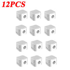 24/12PCS Magnetic Cable Organiser Clips Cable Management Wire Manager Cord Holder Charging Cable Winder Wall Mounted Hook