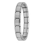 Hapiship New Women's Jewelry 9mm Width Itanlian Elastic Charm Bracelet Fashion Stainless Steel Bangle ST-