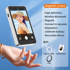 SHIYAN Magnetic Phone Selfie Monitor Screen Wireless Bluetooth Rear Selfie Touch Screen Monitor with Magsafe For iPhone Android