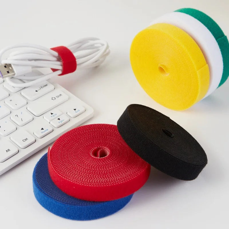 Cable Organizer Cable Manager Cable Wrap Headphone Cable Mouse Cable Manager Tie Ties Protective Sleeve Cable Velcro Straps