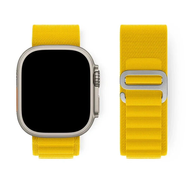 Alpine Loop for apple watch band ultra 2 49mm Series 10 46mm 42mm 40-44mm 45mm 41mm G-hook sport strap iwatch 10 9 8 7 6 SE 5 4