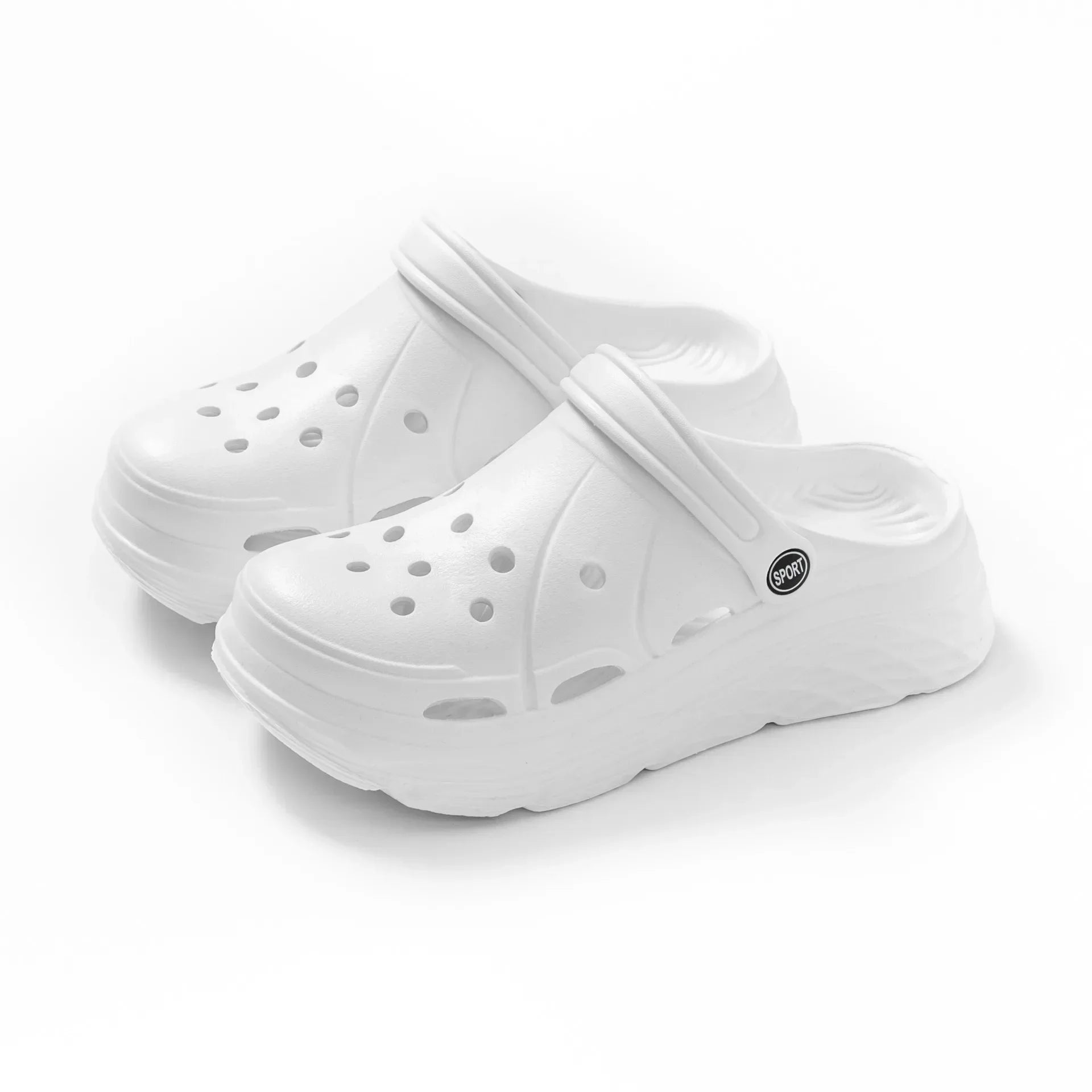 Women Clogs 2025 New Arrival Soft EVA Thick Platform Slippers Comfortable Garden Shoes Fashion Beach Sandals