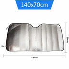 Car Front Window Sunshade UV Protection Shade Sun Protector Windshield Visor Cover Auto Curtain Sunshade Accessories