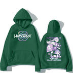 KPop Demon Hunters Hoodies Merch Kpop Men Women Sweatshirt Fashion Versatile Streetwear Oversized Y2K Pullovers Trends Anime Top