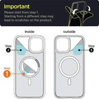 Magnetic Original Clear Case For iPhone 16 15 14 13 12 11 Pro Max Plus mini XS XR Funda For Magsafe Silicone Transparent Cover