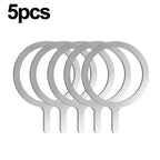Universal Magnet Sticker Magnetic Adapter Ring Suitable for Magsafe IPhone 16 15 Wireless Charging Phone Round Metal Plate Ring