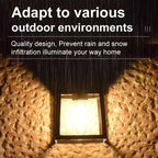 Powerful Outdoor Solar LED Street Light Waterproof Solar Lamp Garden Yard Pathway Wall Decoration External Lighting Fixture