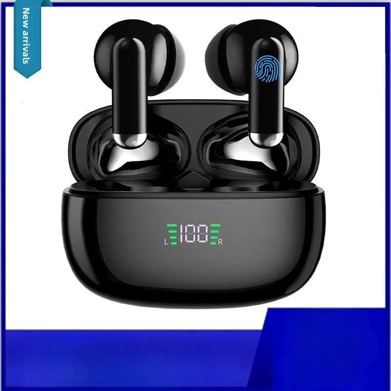 Wireless Bluetooth smart translation headphones, AI voice translator, dual-ear translation, multi-language translation
