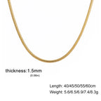 Cazador Stainless Steel Snake Chain Necklaces for Women Men Jewelry 2025 0.9mm 1.2mm 1.5mm 2mm Thickness Chains Birthday Gift