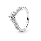 Hot Selling Original Rings Red Pink Heart Zircon Ring Size 6 7 8 9 Wedding Fashion High Jewelry Gifts for Women