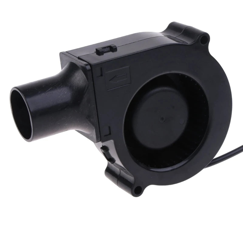 090D US/EU Plug BBQ Fan Air Blower 12V Large 110V 220V Powered Fan Variable Speed Controller Barbecue Tool