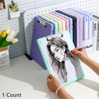 A4 Multi-functional File Folder Desktop Test Paper Organizer Office Document Board Folder Storage Box Writing Board, Office
