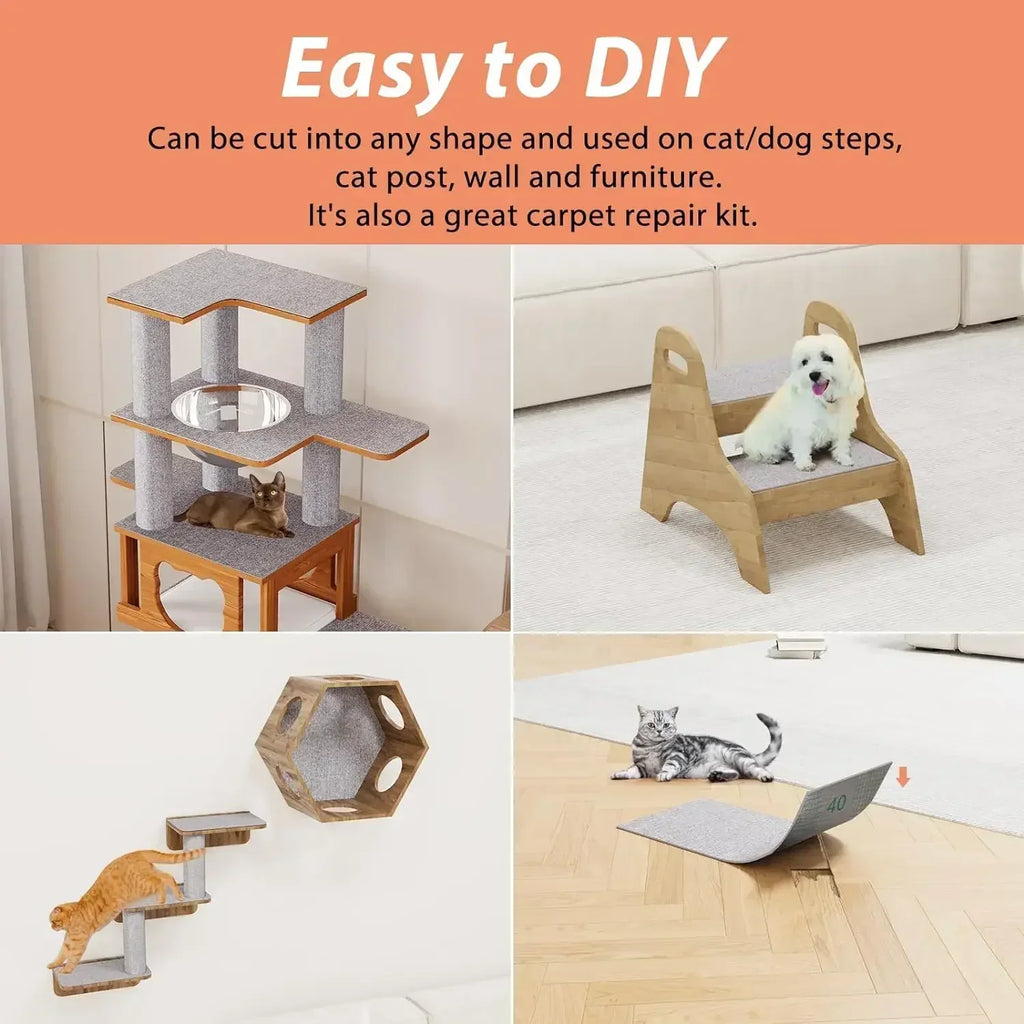 Anti Cat Scratcher Sofa Tape Scratching Post Sofa Protection Artifact Self-adhesive Carpet Cats Scratch Board Cat Toys