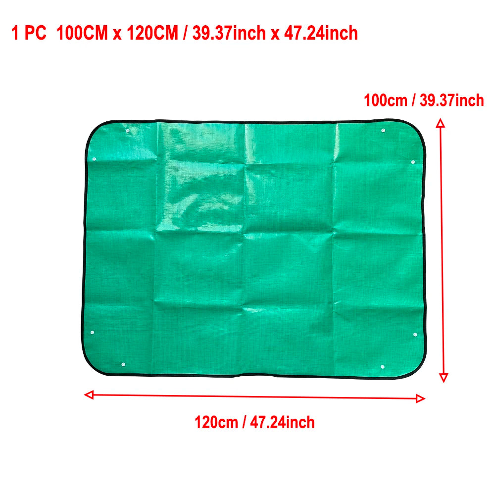 1Pc New Home Gardening Supplies Planting Mat Potting Pad Foldable Garden Plant Flower Pot Reusable Transplanting Waterproof Mats