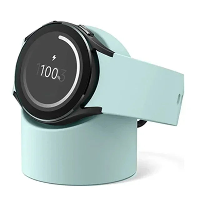 Compatible with Samsung Galaxy Watch 9 8 7 6 5 Charger Stand Holder Galaxy Watch 5 6 7 8 9 Pro Charger Silicone Stand