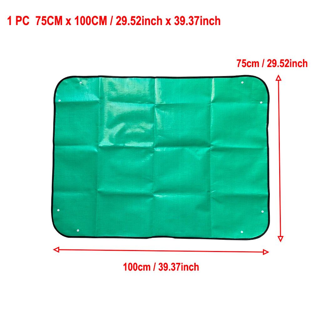 1Pc New Home Gardening Supplies Planting Mat Potting Pad Foldable Garden Plant Flower Pot Reusable Transplanting Waterproof Mats