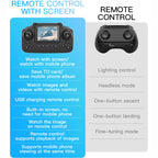 KF600 4K Camera Drone With LED Screen Controller One Key Take Off 360 ° Rotate 3D Stunt Fly FPV Mini Quadcopter RC Drones