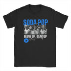 Kpop Demon Hunters Saja Boys 77807249 T-Shirts Men  Novelty 100% Cotton Tee Shirt Crewneck Short Sleeve T Shirts 4XL 5XL Tops