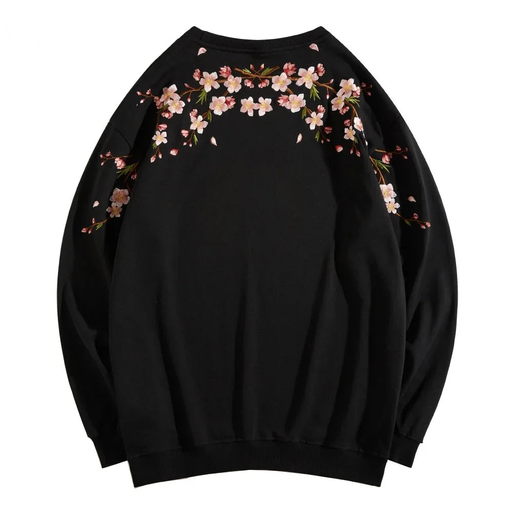 Wholesale DropShipping Anime Hoodies Sweatshirts Chinese Style Black Hoodies Harajuku Oversized Pullovers Sweatshirts CS455