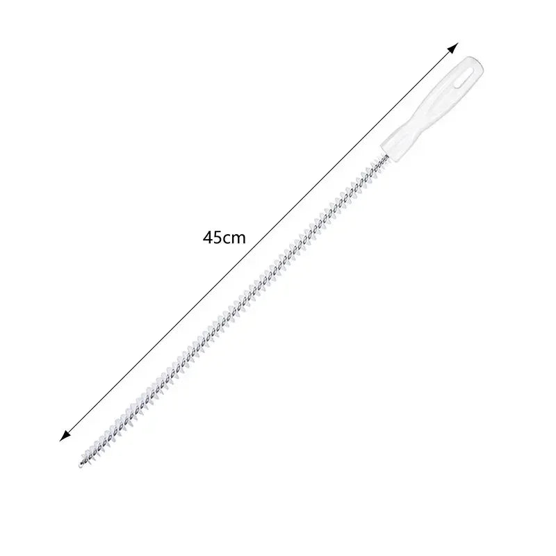 Pipe Dredging Brush Bathroom Hair Sewer Sink Cleaning Brush Drain Cleaner Flexible Cleaner Kitchen Clog Plug Hole Remover Tool