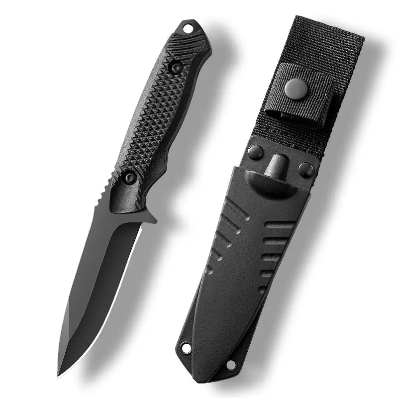 1PC 8 inch, multi-purpose knife, non-slip handle, outdoor kitchen, family camping, barbecue, hiking and other activities knife