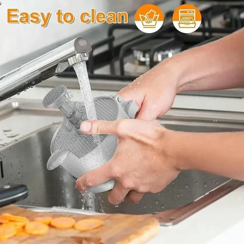 Burger Press Adjustable Thickness Non Stick Minced Steak Maker Aluminum Alloy Grill Tool BBQ Patty Mould Kitchen Cooking Gadget