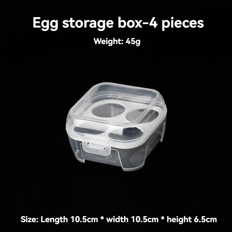 Outdoor Shockproof Egg Box Storage Box, Portable Camping Shatterproof Egg Tray, Home Plastic Protection Box, Travel Shatterproof