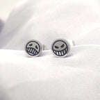 1pair Anime One Piece Luffy Ace Ear Accessories Trending Jewelry Earrings for Women Cosplay Xmas Gift 2024 Wholesale