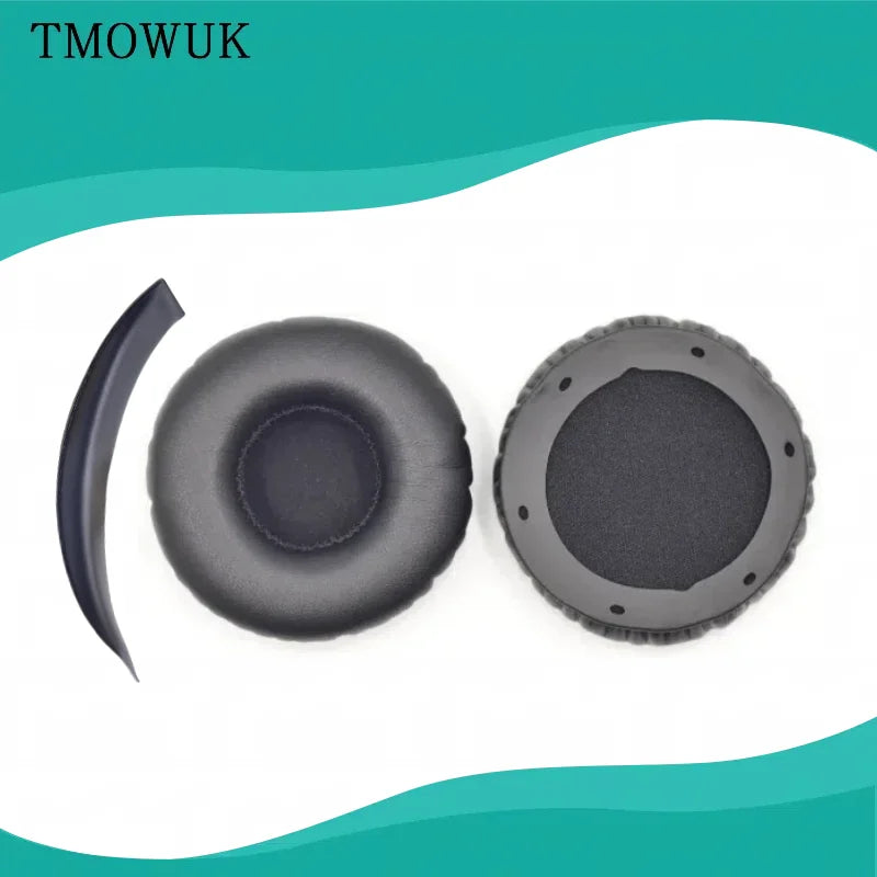 TOMWUK Soft Foam Protein Leather Headphone Earpads Ear Pads Compatible For SOL HD V8 V10 Headset Earmuff Earphone Sleeve