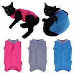 Cat Neutering Suit Comfortable Cat Recovery Suit Adjustable Cat Anti-licking Sterilization Clothes Pet Supplies Body Strap Vest
