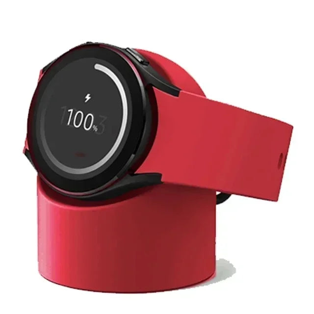 Compatible with Samsung Galaxy Watch 9 8 7 6 5 Charger Stand Holder Galaxy Watch 5 6 7 8 9 Pro Charger Silicone Stand