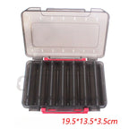 Luya Accessories Box U Size Wooden Shrimp Box Bait Box Storage Box VIB Minobo Climb Transparent