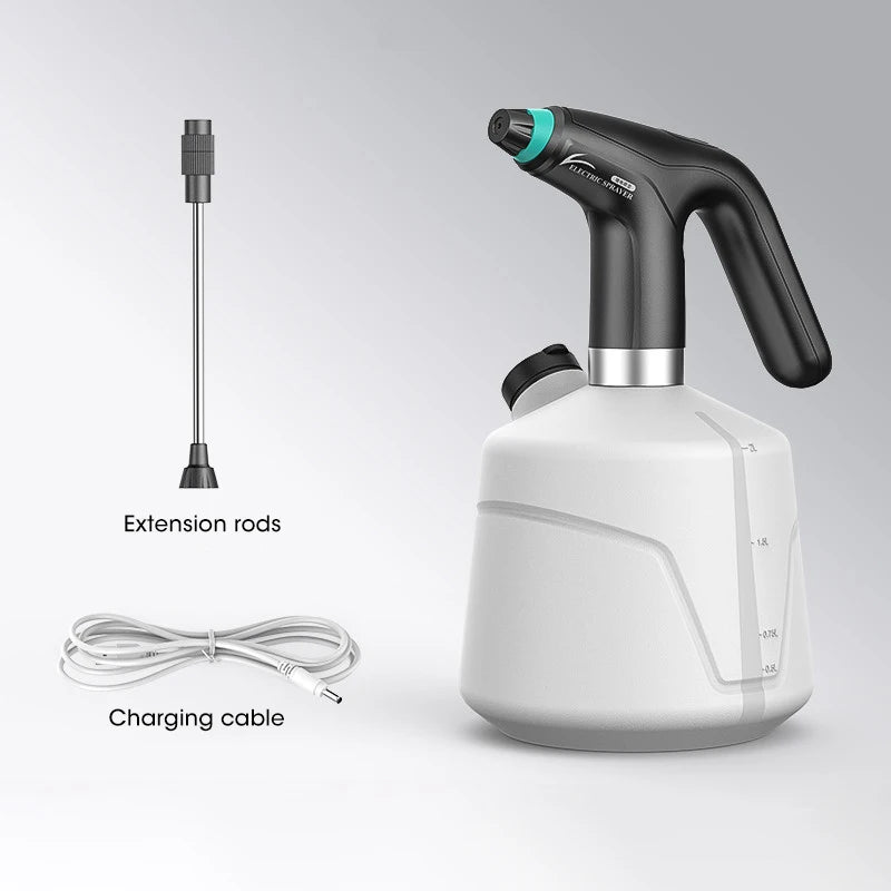 Electric Plant Spray Bottle 2L Automatic Water Sprayer Botanical Garden Art Tool USB Electric Disinfection Sprayer Water Sprayer