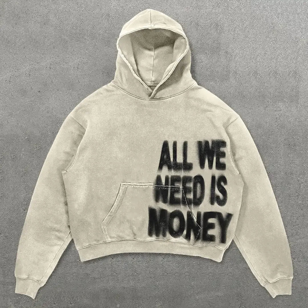 New Letter Graphic Print Hoodie Y2K Sweatshirt Mens Womens Oversized Hoodie Harajuku Hip Hop Gothic Pullover Hoodie Clothes