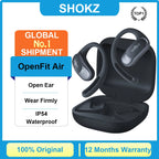 Hot Sale SHOKZ OpenFit Air Wireless Bluetooth Earphone Open Ear IP54 Waterproof Earhooks Sports Earbuds Support APP