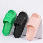 2025 Women Soft Sole Cloud Slippers Thick Platform Indoor Outdoor Beach Sandals Summer EVA Non Slip Flip Flops