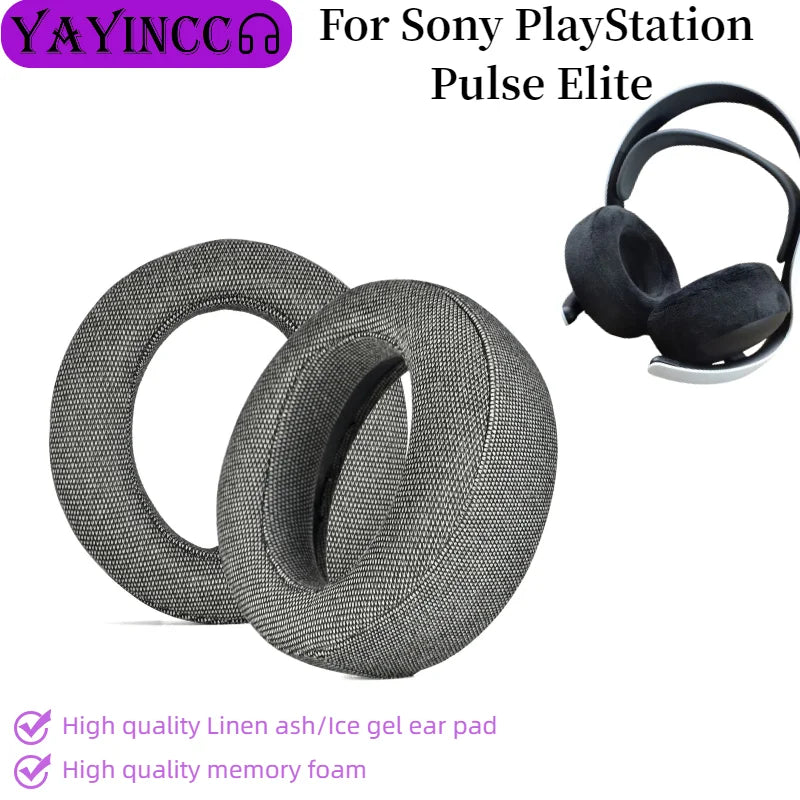 New Arrivals Replacement Earpads Foam Ear Pads For Sony PlayStation Pulse Elite Headphones Earmuff Earphone Sleeve Headset