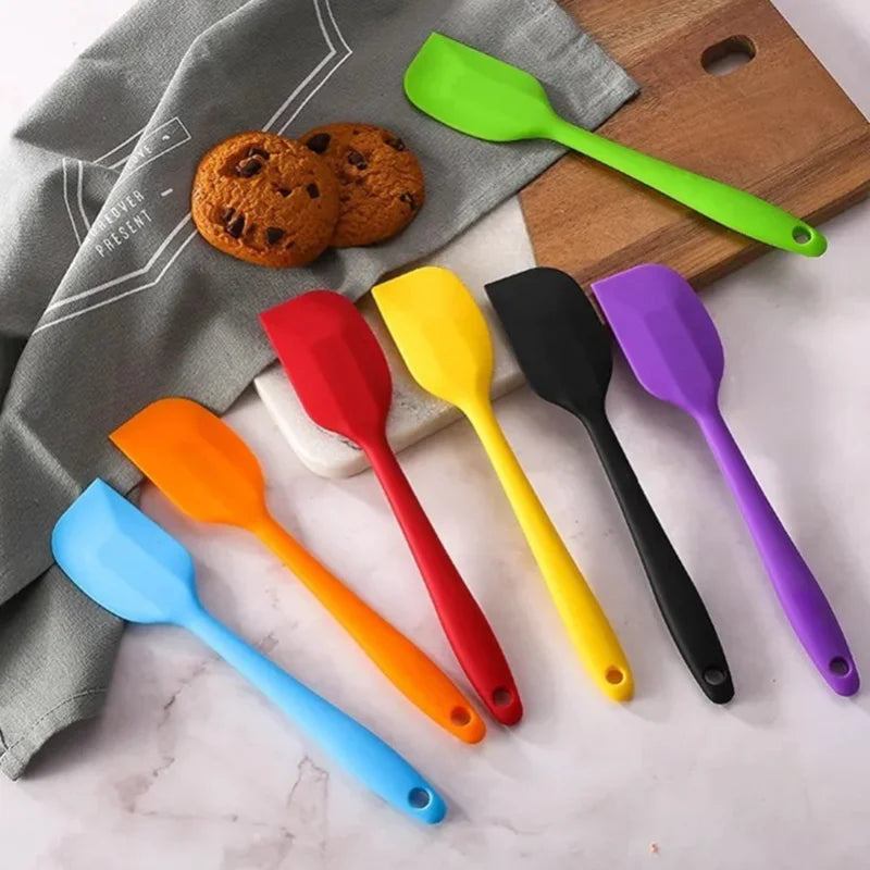Silicone scraper independent packaging small baking tool food grade cream soft scraper