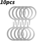 Universal Magnet Sticker Magnetic Adapter Ring Suitable for Magsafe IPhone 16 15 Wireless Charging Phone Round Metal Plate Ring